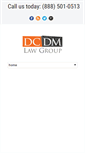 Mobile Screenshot of dcdmlawgroup.com